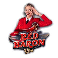 Red Baron crash game logo